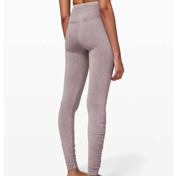 Lululemon Inner Glow Tight 28" Washed Half Moon - Picture 5 of 5